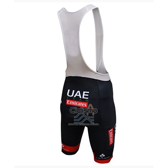 Uci Mundo Campeon Leader UAE Ropa Ciclismo Culotte Corto 2018 Mangas Cortas Blanco